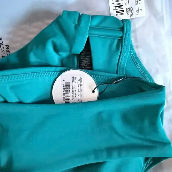 Andrea Iyamah Gura Crest Bikini Set Womens Size XS/ US 2-4 Color - Ocean